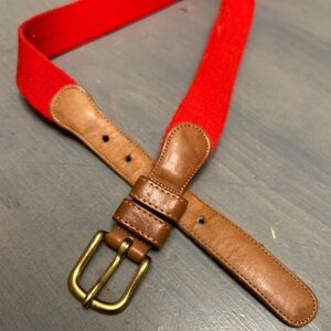 Coach vintage 80’s belt preppy❤️
